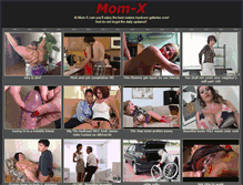 Tablet Screenshot of mom-x.com